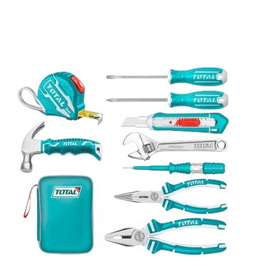 TOTAL 9 PCS HAND TOOLS SET 9pcs hand tools