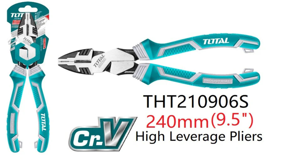 Total High leverage combination pliers 9.5inch THT210906S Marvi_Sons