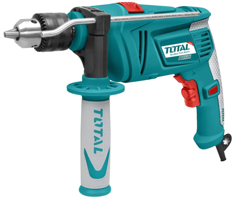 TOTAL TG109136 850W 13mm Impact Drill with Hammer Function and Variable Speed
