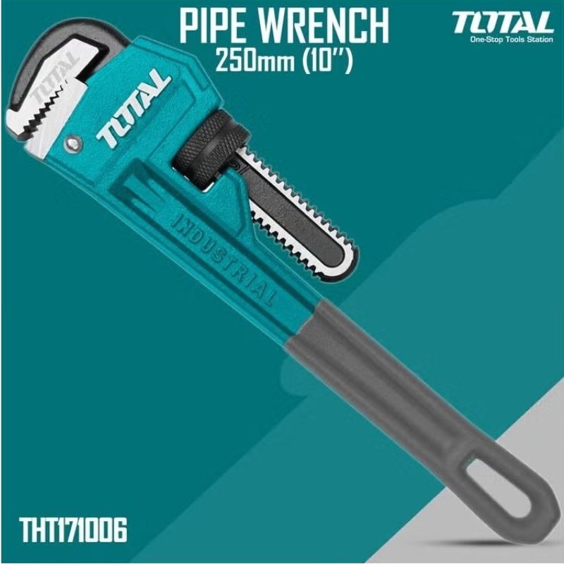 Total pipe wrench 10inch available at Marvisons