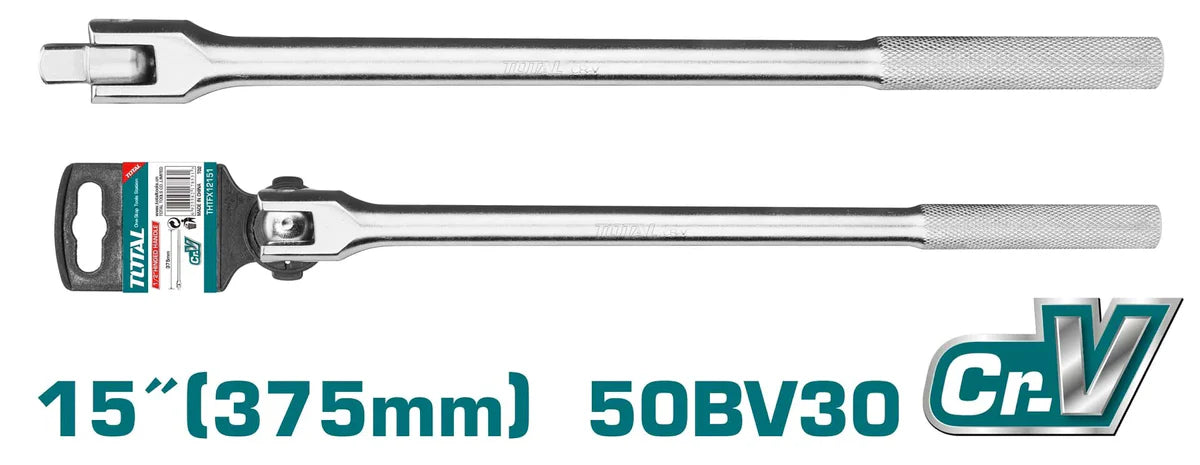 TOTAL THTFX12151 1/2" Flexible Handle 15" (375mm) 50BV30 Total