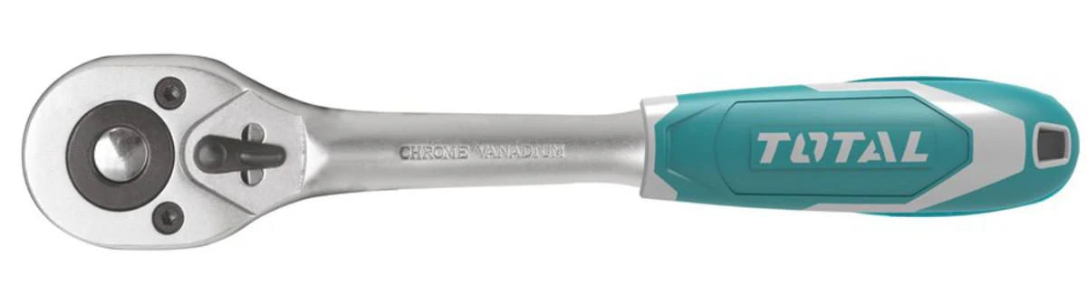 TOTAL THT106146 1/4" Drive Ratchet Wrench 45-Tooth Cr-V