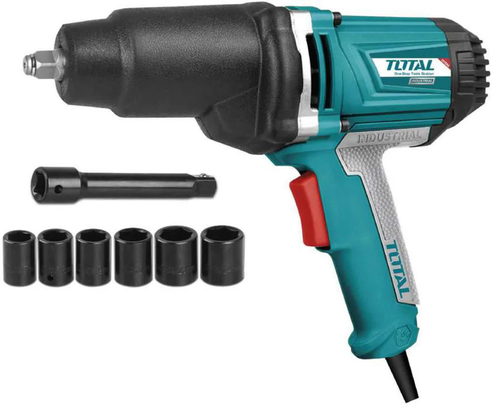 TOTAL TIW10101 1050W Electric Impact Wrench - 550Nm Torque Total