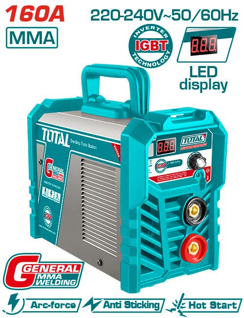 TOTAL TW216028 160A Inverter MMA Welding Machine - IGBT Total
