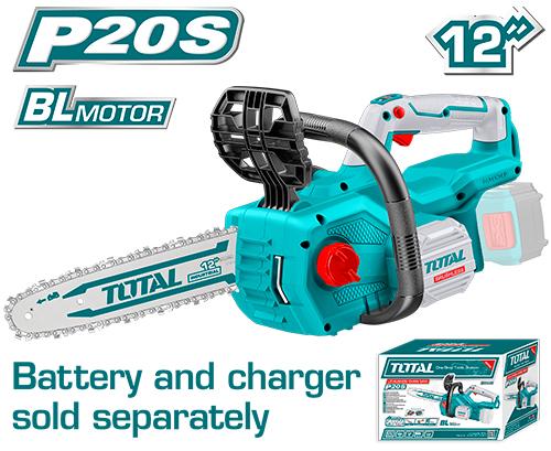 Total 20V Brushless Cordless Chain Saw 12-Inch | TGSLI20128