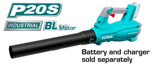 TOTAL 20V Lithium-Ion Brushless Cordless Blower TABLI20428 (Bare Tool) Total