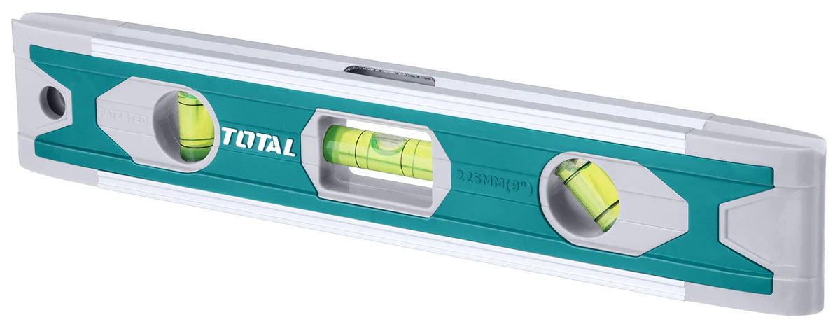 Total Magnetic Mini Spirit Level 225mm TMT2235 - 3 Vials Total