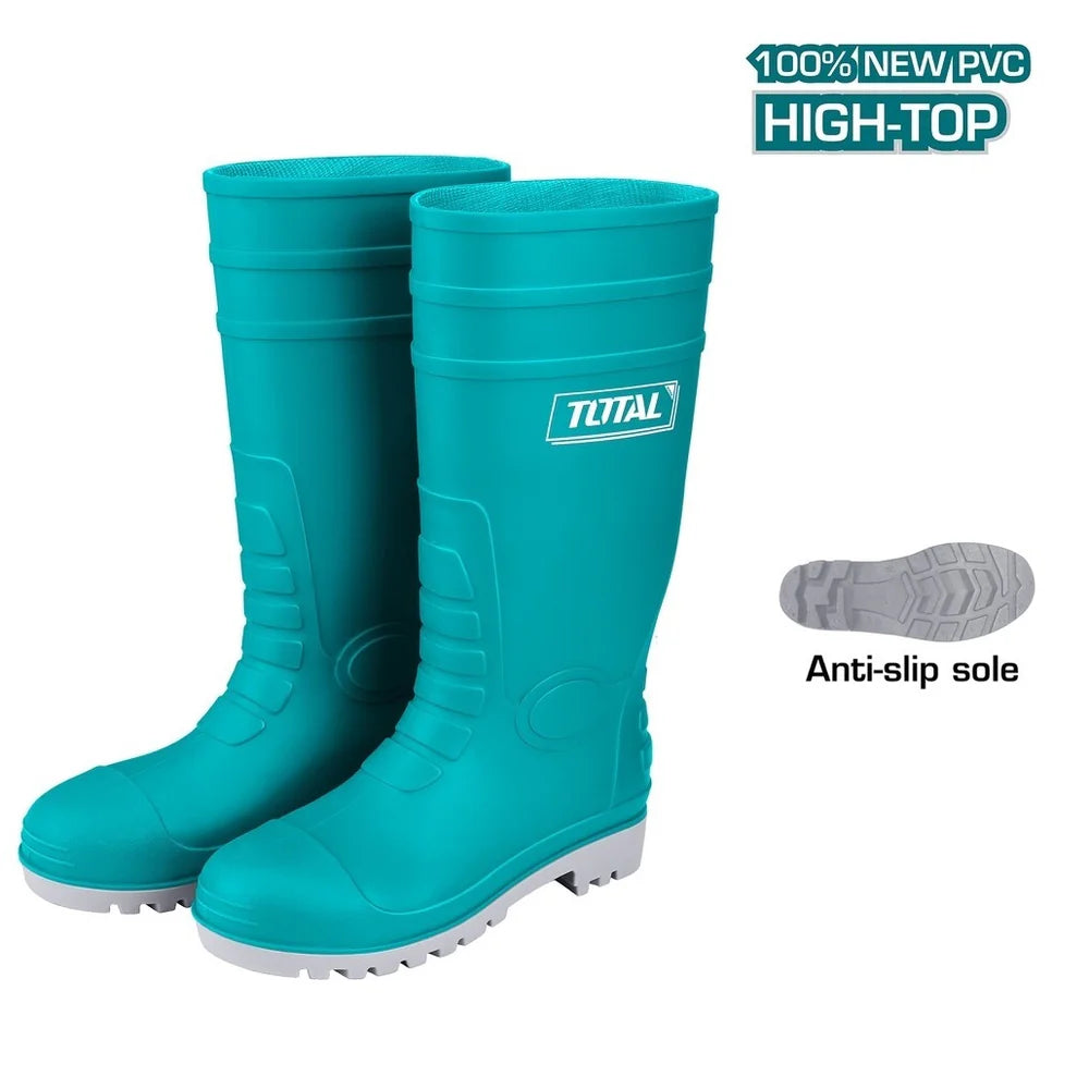 Total PVC Nitril Rain Boots TSP302L (Size 46) - Oil, Acid Resist Total