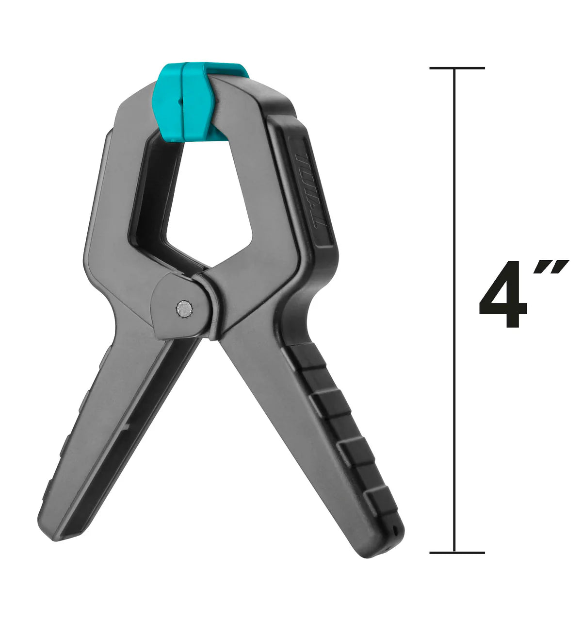 TOTAL THT13342 4" Spring Clamp 12KG Max Force 50mm Jaw