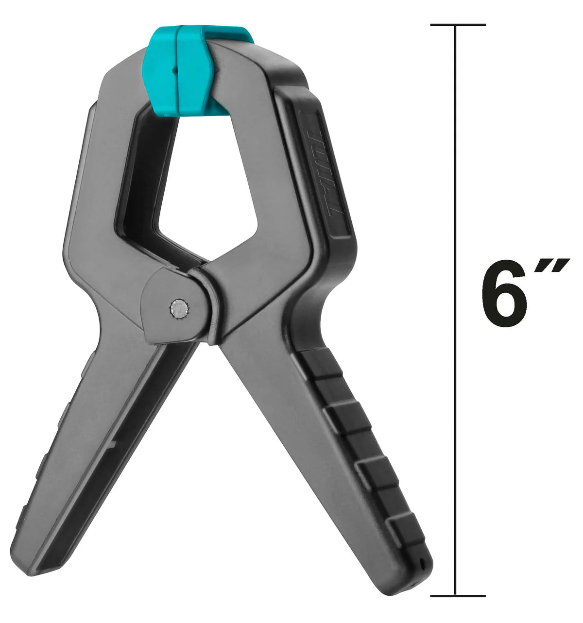 TOTAL THT13362 6" Spring Clamp 15KGS Max Force 68mm Jaw Total