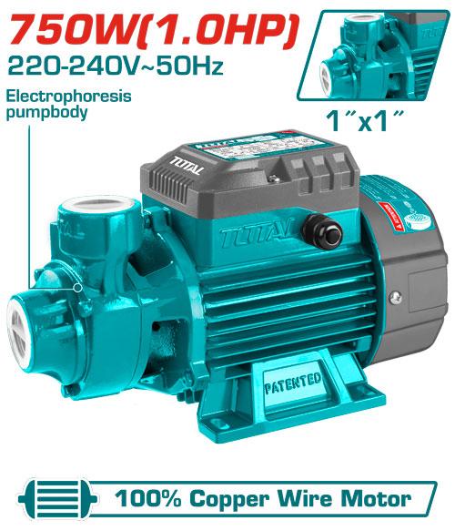TOTAL TWP17506 750W 1.0HP Peripheral Water Pump