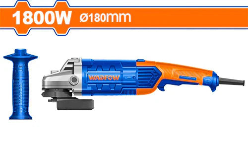 WADFOW 1800W Heavy Duty 7-Inch Angle Grinder WAG851801