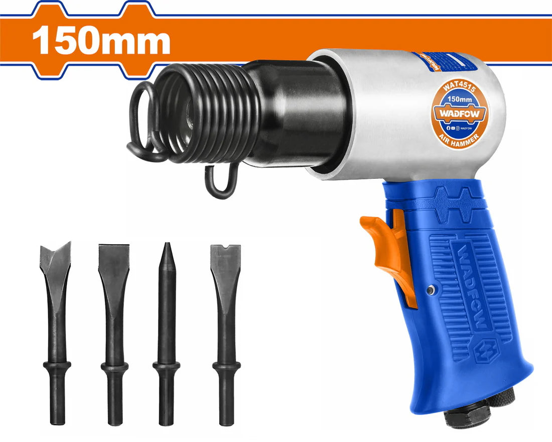 WADFOW Pneumatic Air Hammer with 4-Piece Chisel Set WAT4515
