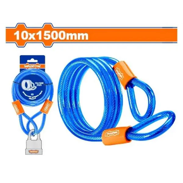 WADFOW 1000mm Double Loop Steel Security Cable WBK3110 Wadfow
