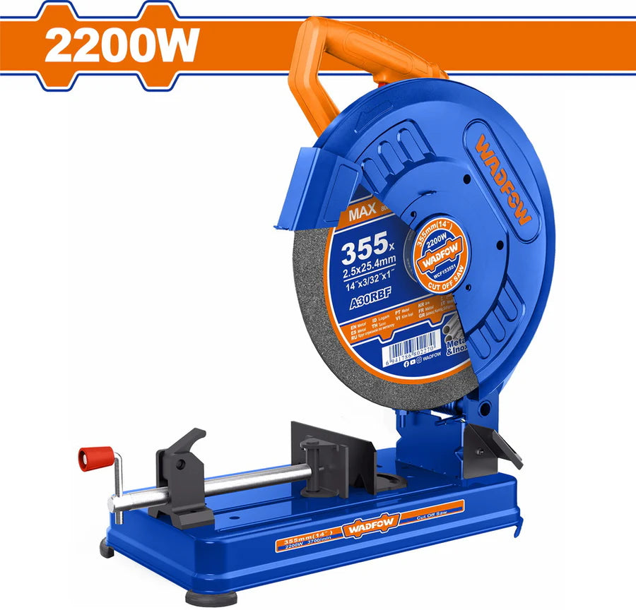 WADFOW 2350W Industrial 14-Inch Metal Cut-Off Saw WCF153558