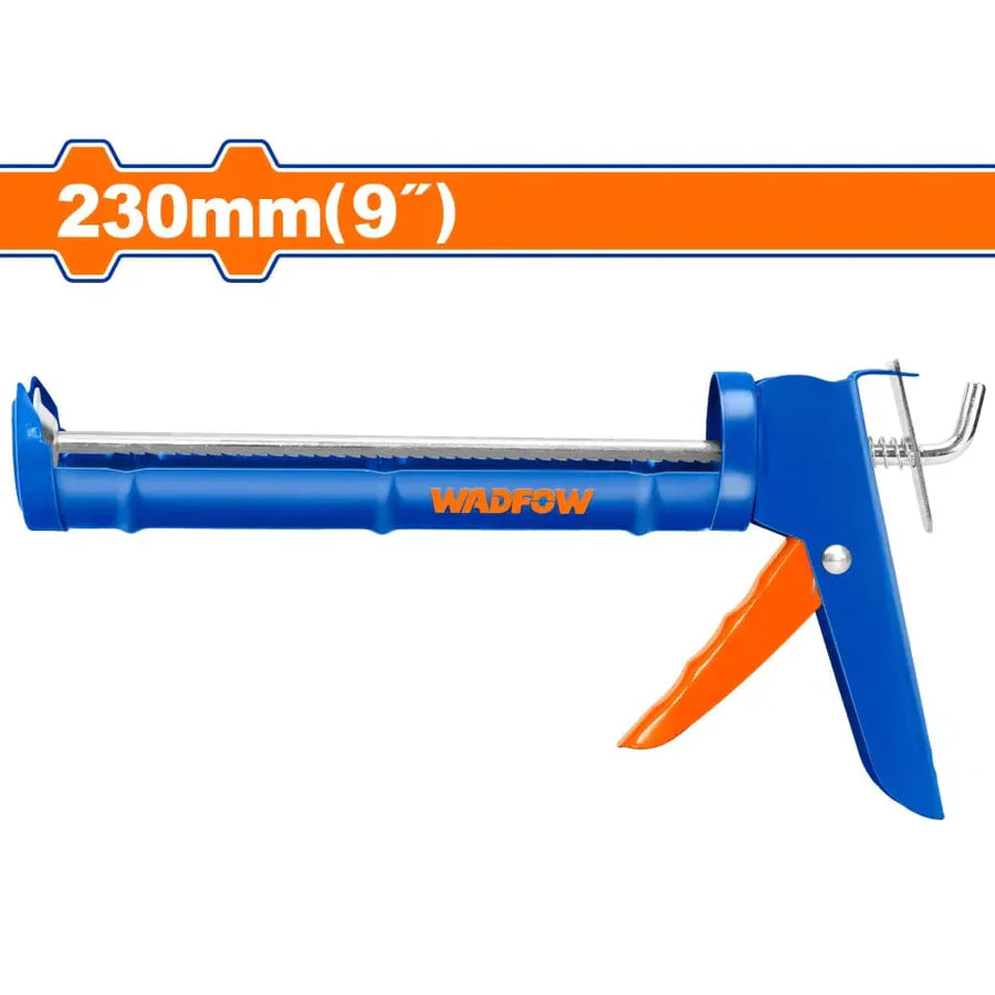 WADFOW 9" Heavy Duty Half-Round Caulking Gun WCG1309