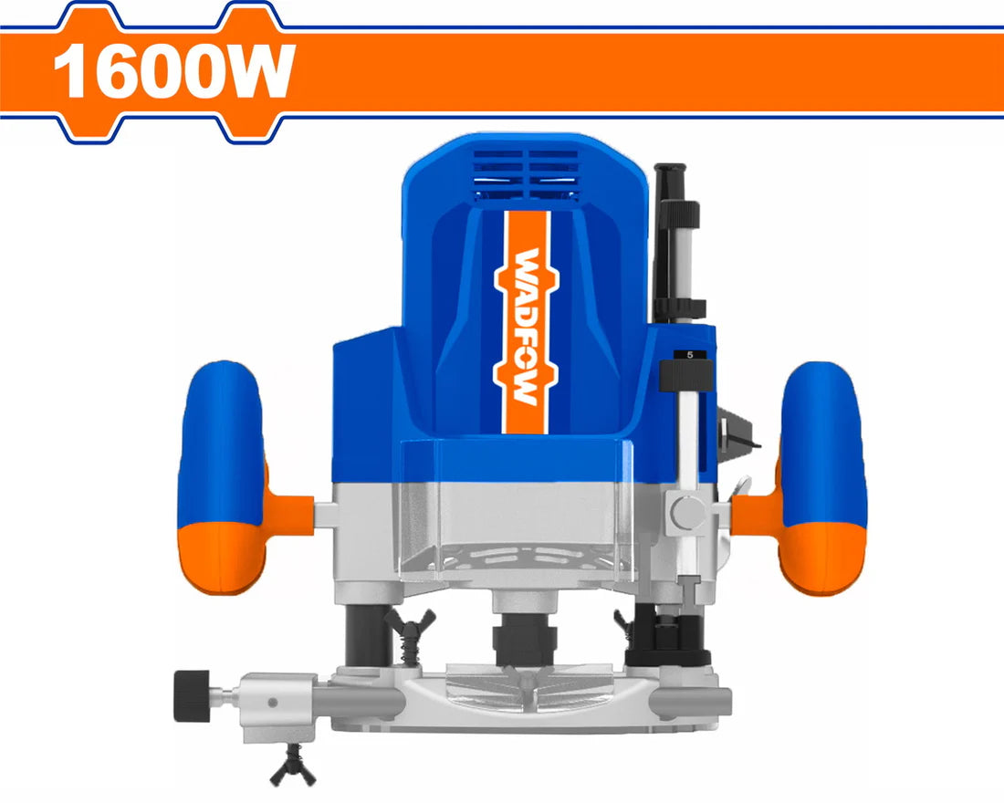 WADFOW 1600W Industrial Plunge Electric Router WER1516001