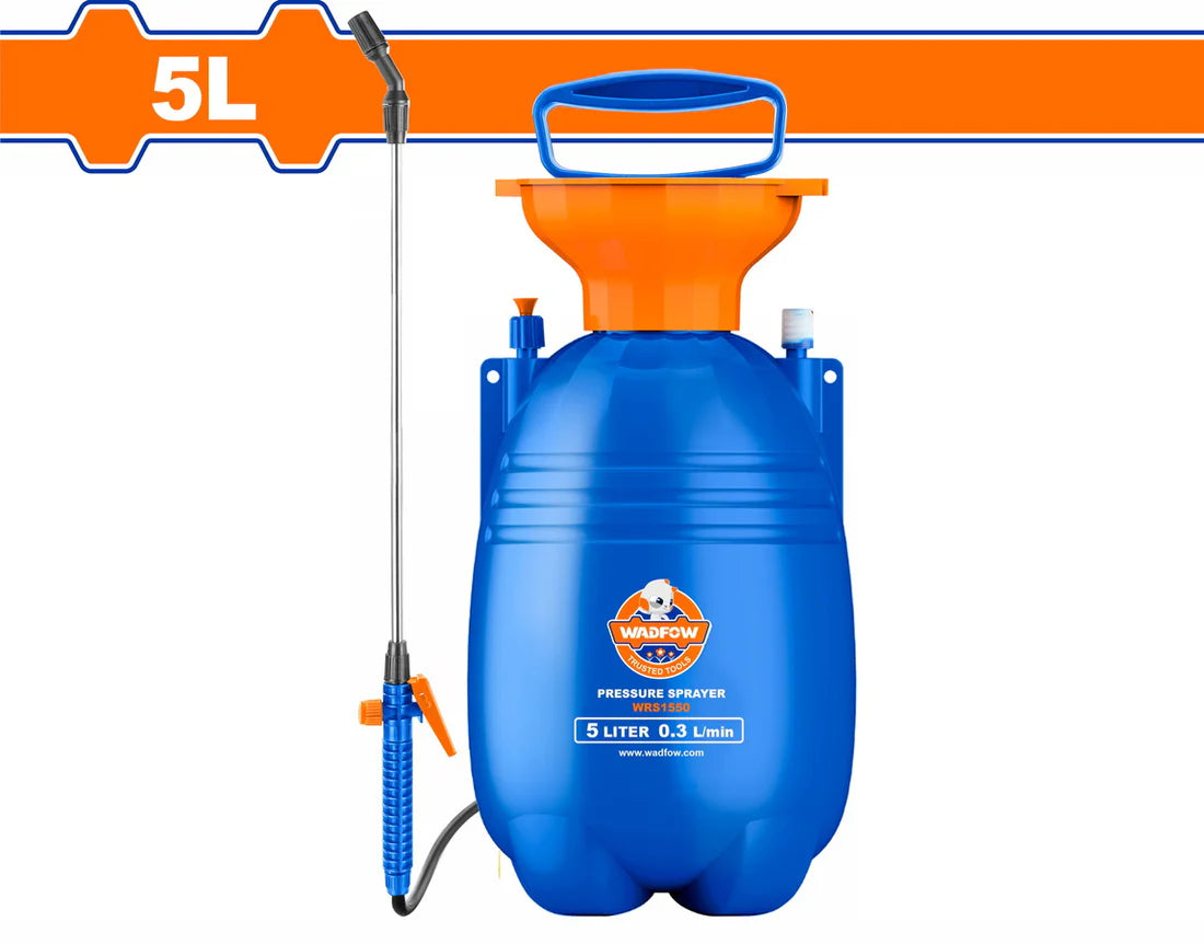 WADFOW 5.0 Liter Manual Pressure Sprayer with Shoulder Strap WRS1550