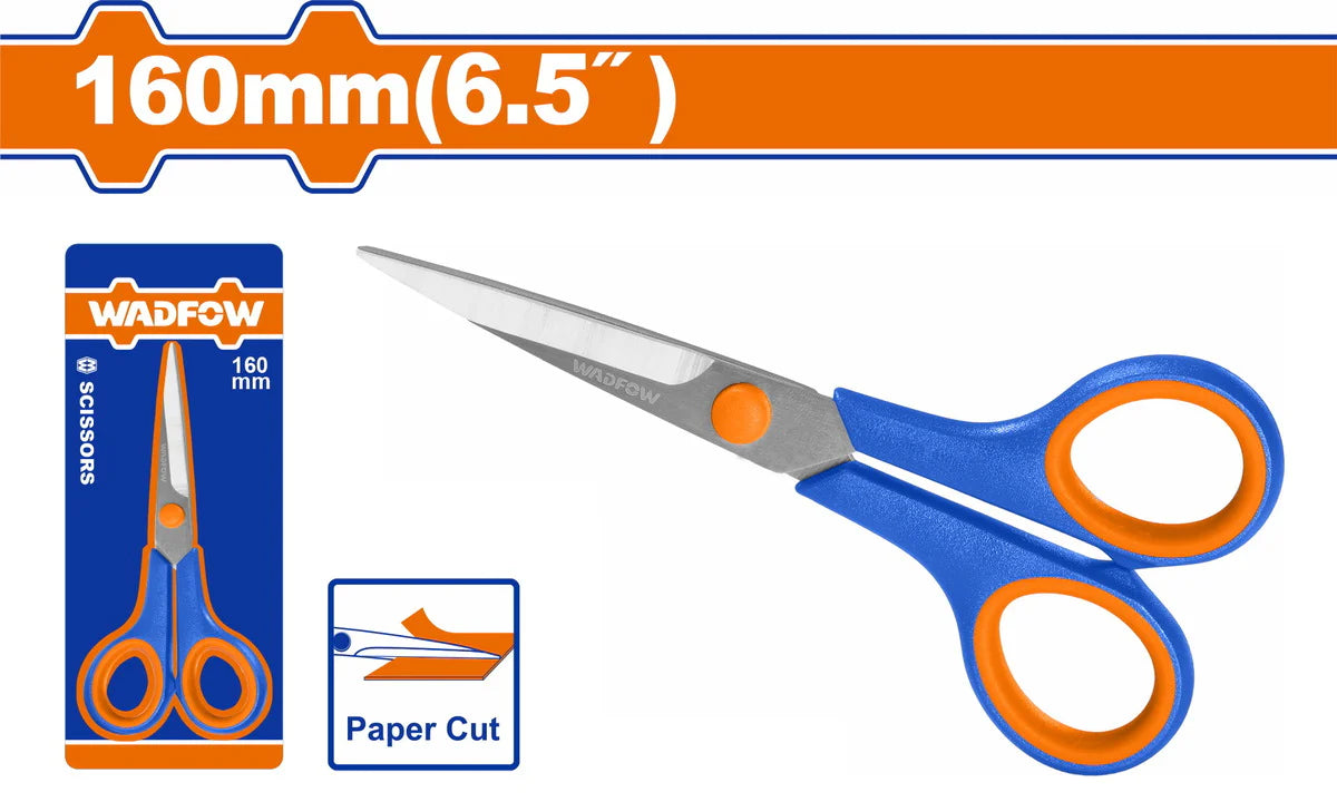 WADFOW 7-Inch Multi-Purpose Stainless Steel Scissors with Soft Grip WSX2607
