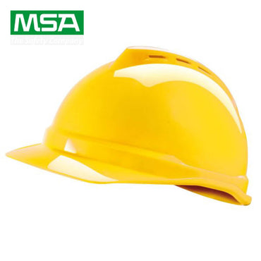 MSA V-Gard Safety Helmet with Wheel Rachet Ventilated