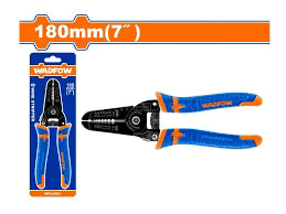 WADFOW 7-Inch Multi-Functional Wire Stripper and Precision Cable Cutter WPL5607