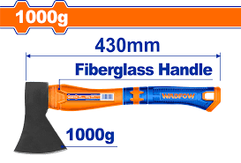 WADFOW 1000g Drop-Forged Carbon Steel Axe WHM6310