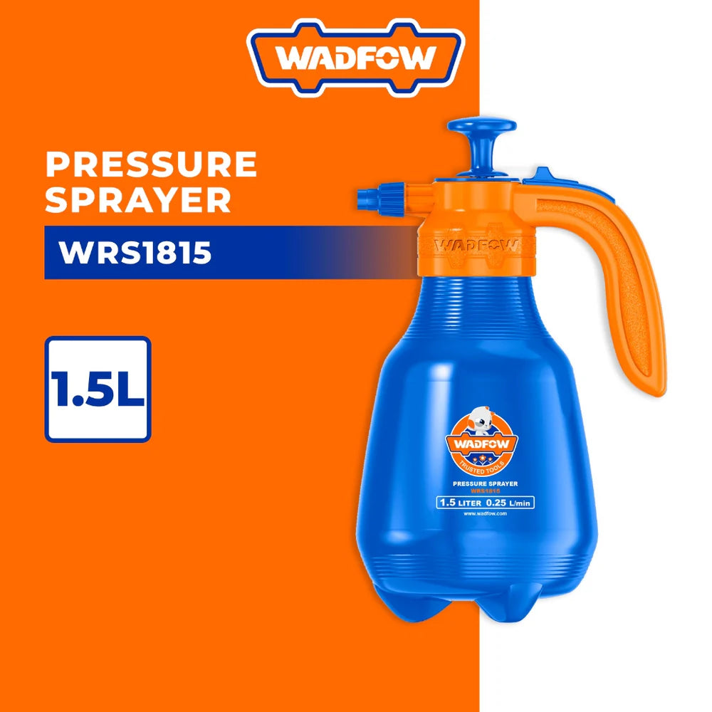 WADFOW 1.5 Liter Manual Compression Pressure Sprayer WRS1815