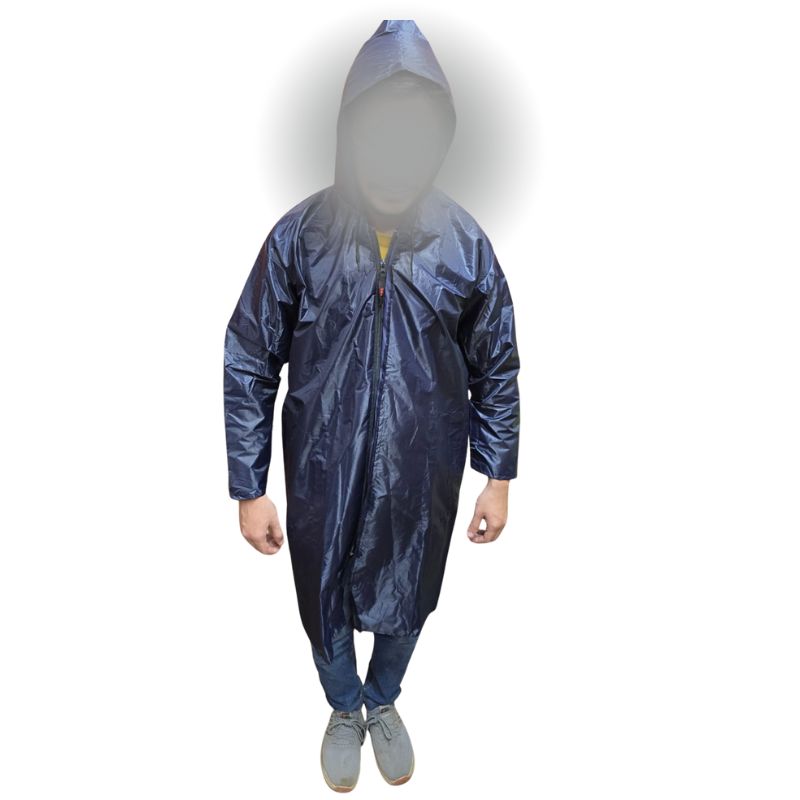 High Quality Adult Parachute Raincoat Outdoor Worker Safety Hooded Rain Coat