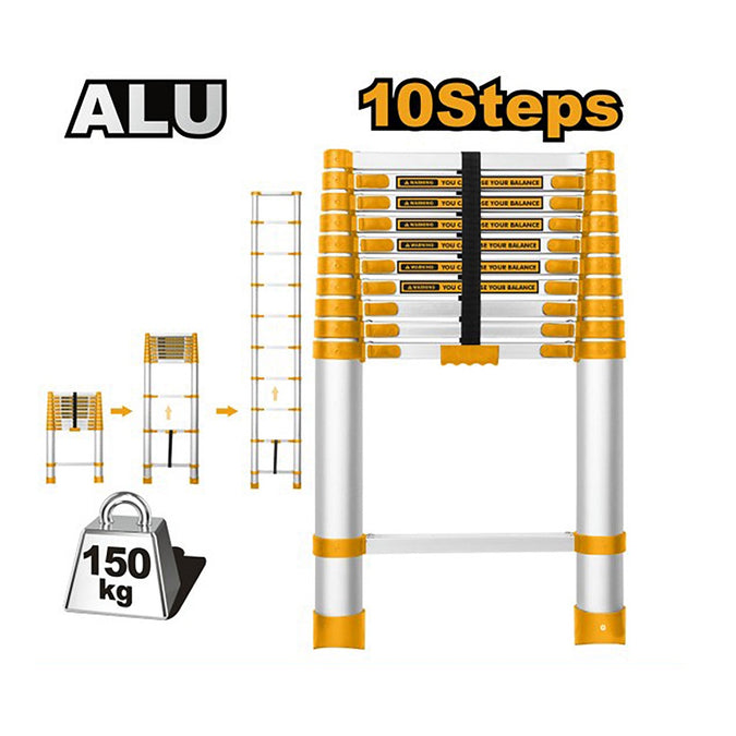 Ingco Telescopic Ladder HLAD08101