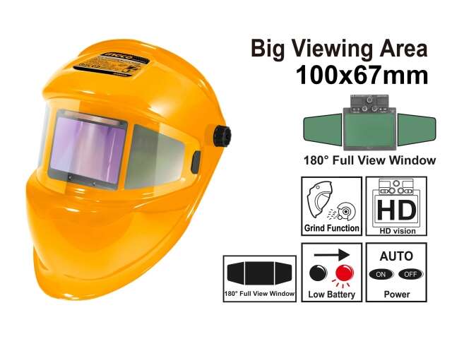 Ingco Auto Darkening Welding Helmet AHM006