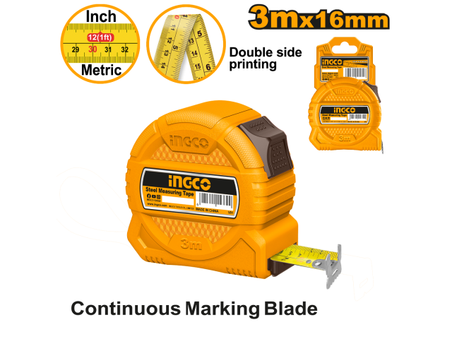 Ingco Steel Measuring Tape HSMT39316