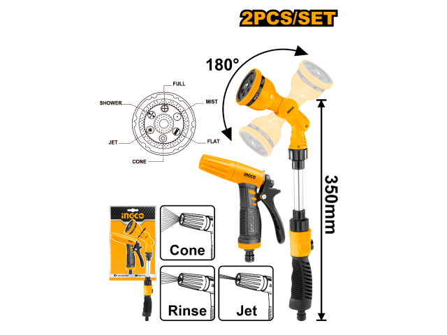 Ingco 2pcs Watering Kit HWSK0201