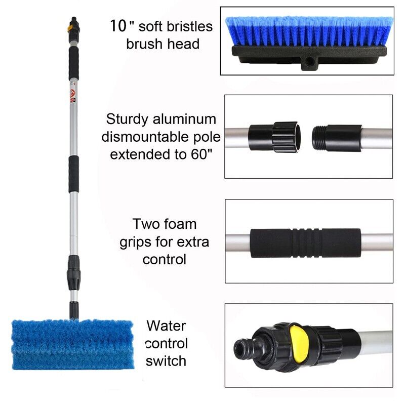 Solar Panel Washing Cleaning Brush
