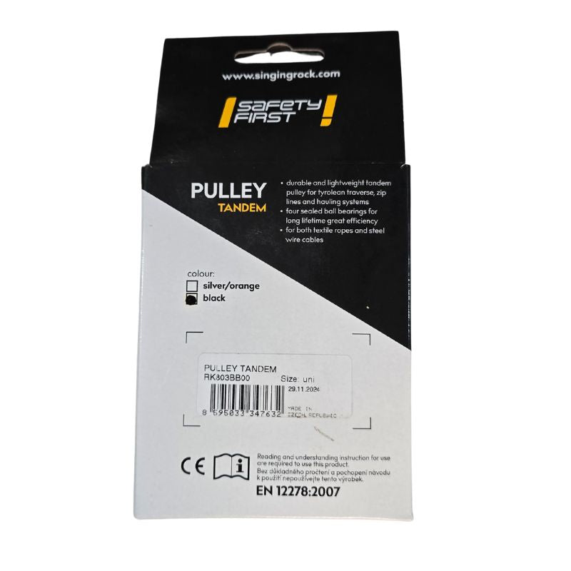 Singing Rock Tandem Pulley
