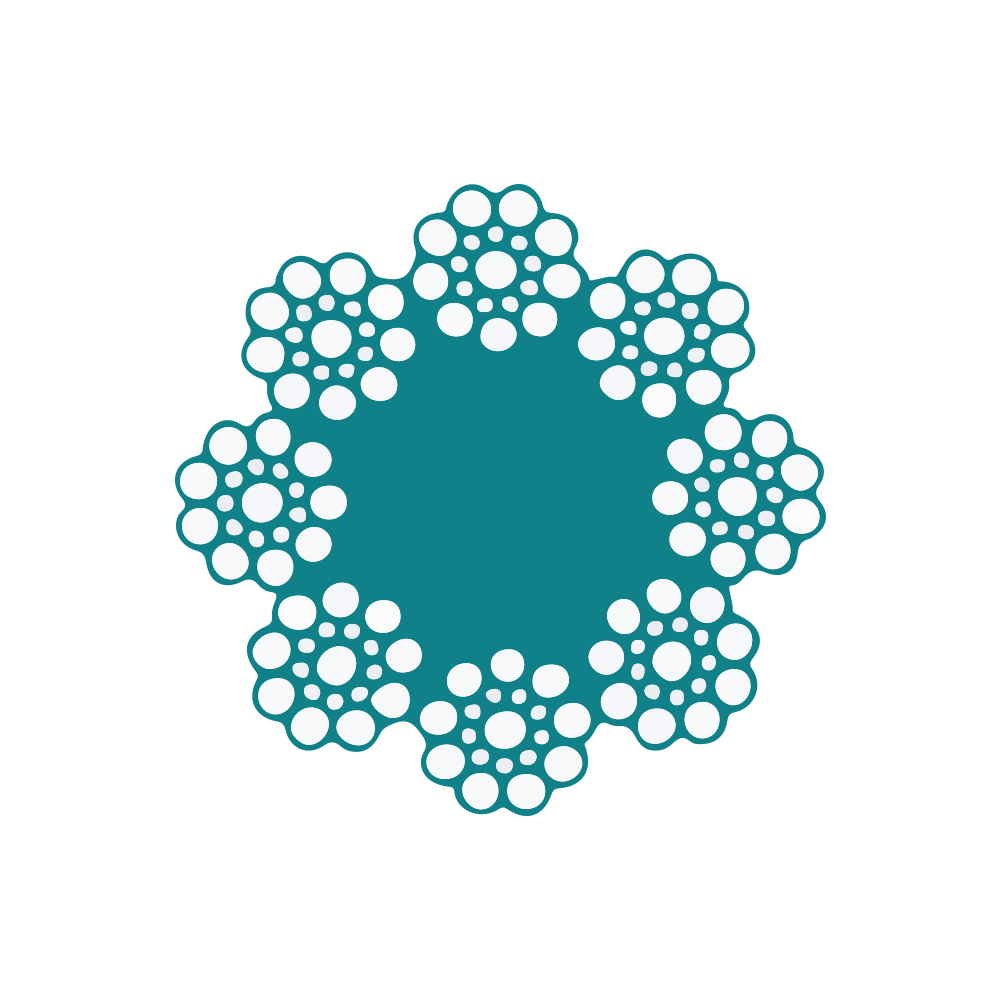 UN-GALVANISED WIRE ROPE 8×19 Fibre Core - Elevator & Lift Rope – Marvisons