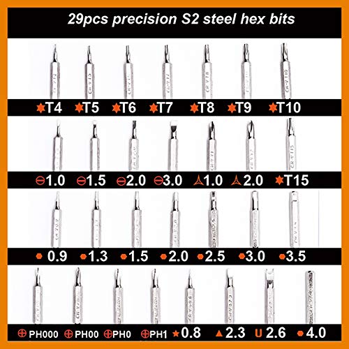 31 Pcs CR-V Precision Screwdriver Bits Set | 550131