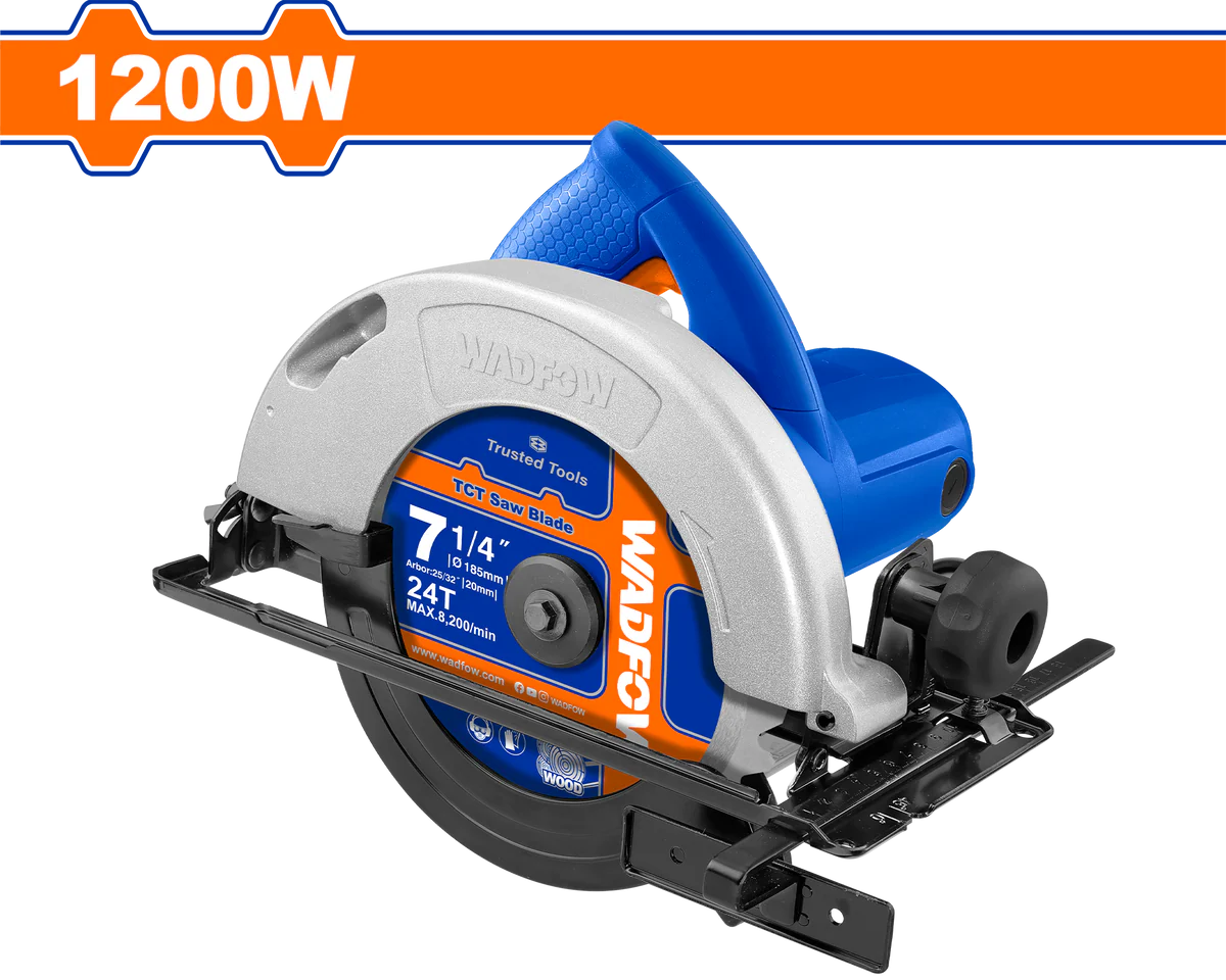 WADFOW 1200W 7-Inch Professional Electric Circular Saw WCW1512001