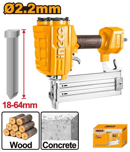 Ingco Air Concrete Nailer | ACN18641 Ingco