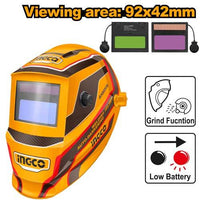 Ingco Auto-darkening welding helmet | AHM008 Ingco