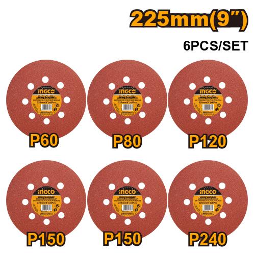 Ingco Sanding Sheet for Random Orbital Sander | AKRS225061 Ingco