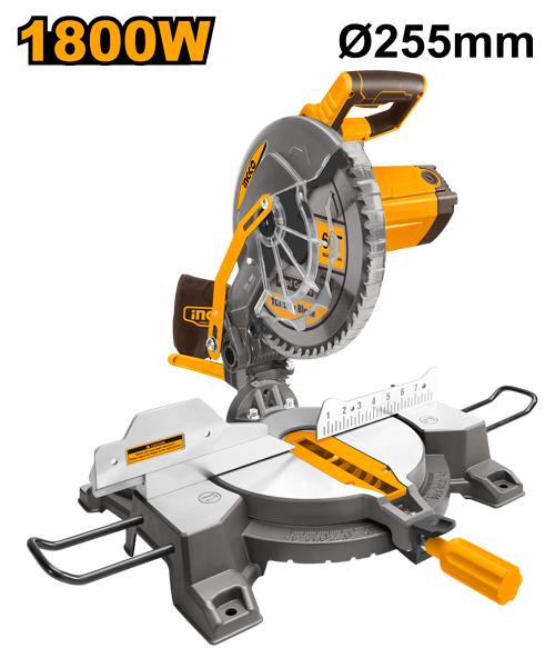 Ingco 1800W 255mm Mitre Saw | BMS18007 Ingco