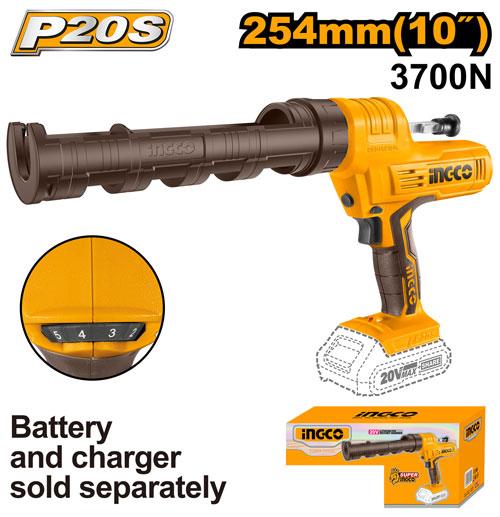 Ingco 20V Cordless Caulking Gun | CCGLI2001 Ingco