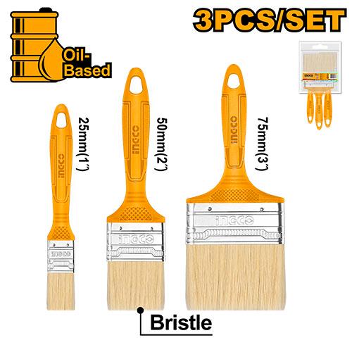 Ingco 3 Pcs Paint Brush Set | CHPTB7860301 Ingco