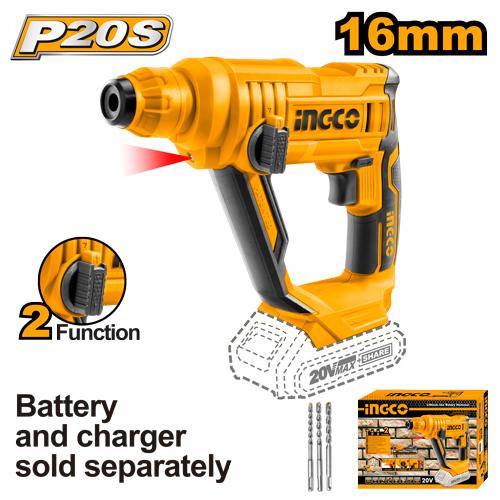 Ingco 20V Lithium-Ion Rotary Hammer | CRHLI1601 Ingco