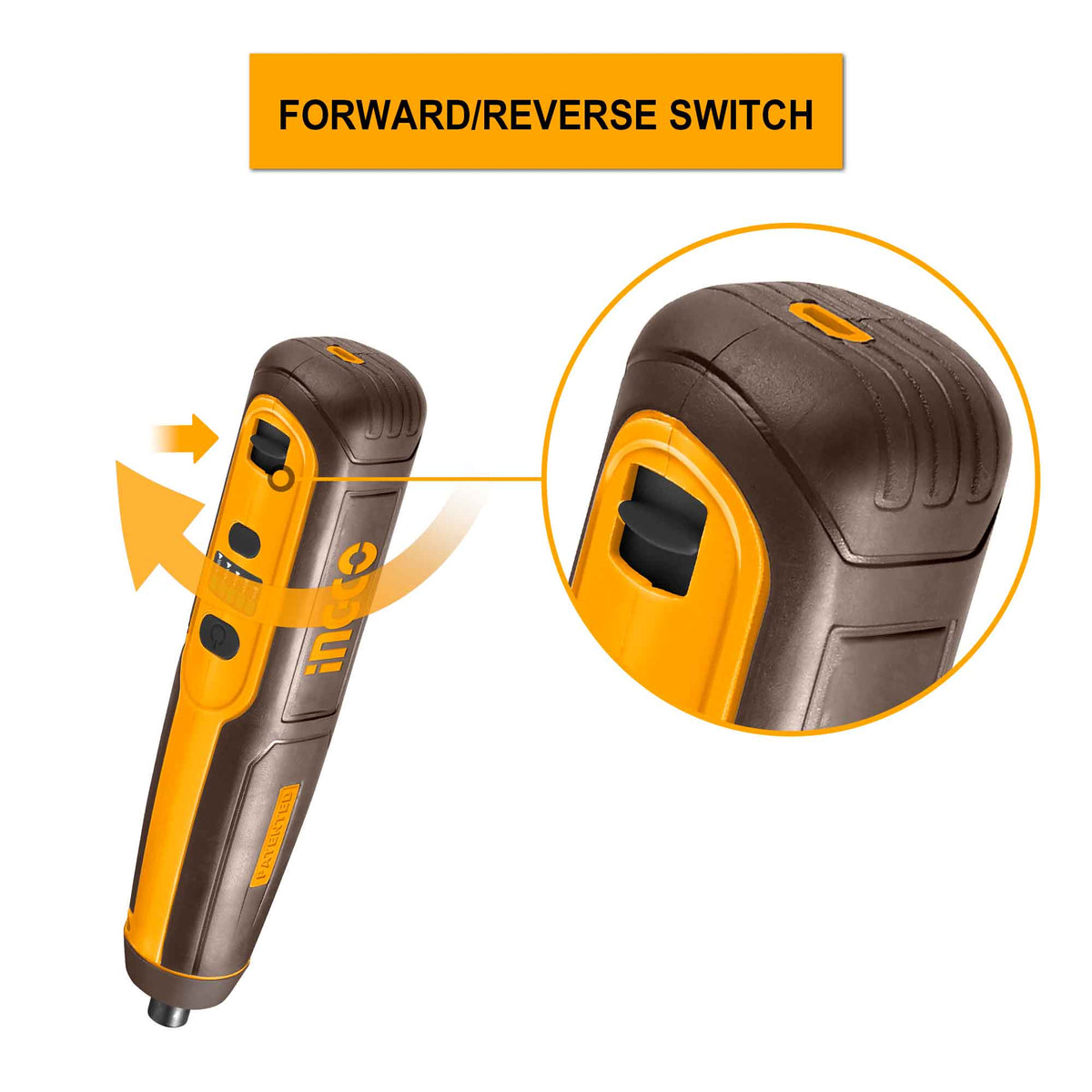 Ingco 4V Cordless screwdriver  | CSDLI04062 Ingco