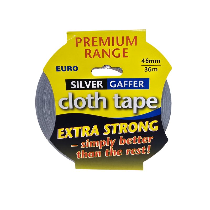 Euro Silver Cloth Tape (Duct Tape)