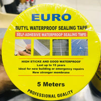 Euro Butyl Waterproof Sealing Tape - 5 Meters