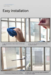 Euro Premium Range Window Mesh Repair Tape - Pack of 2