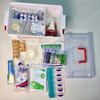 First Aid Box – Compact Emergency Medical Kit for Home/Office - (Random Color)