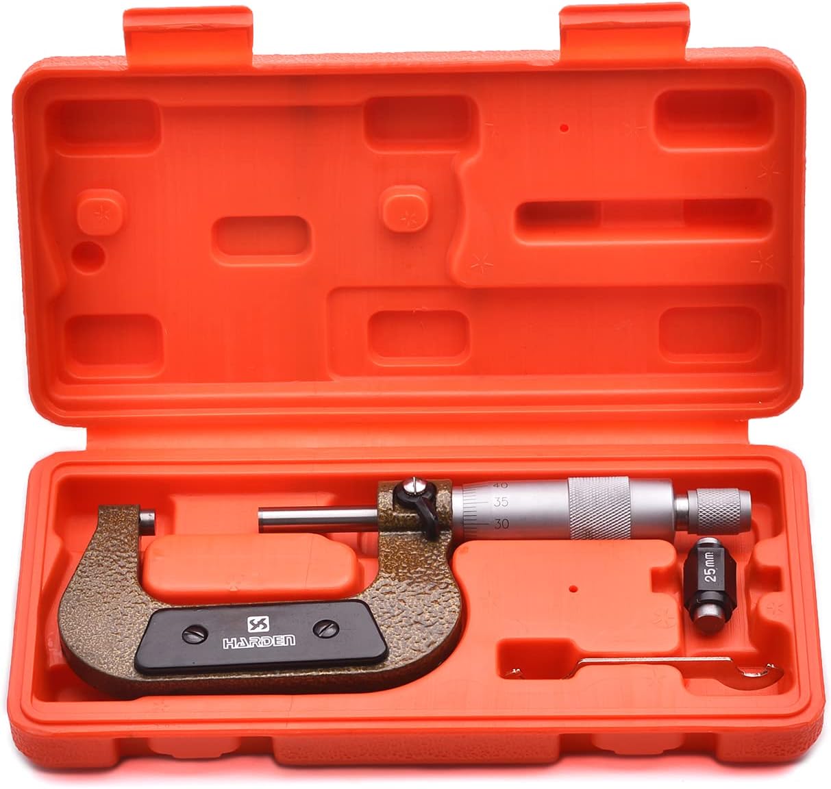 HARDEN Professional 25–50mm Outside Micrometer